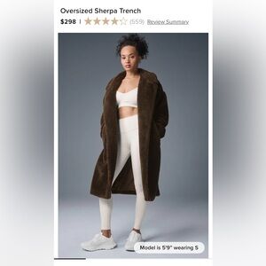 Alo Sherpa Trench Coat